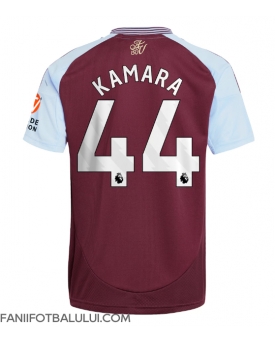 Aston Villa Boubacar Kamara #44 Tricou Fotbal Replică 2024-25 Barbati Acasa
